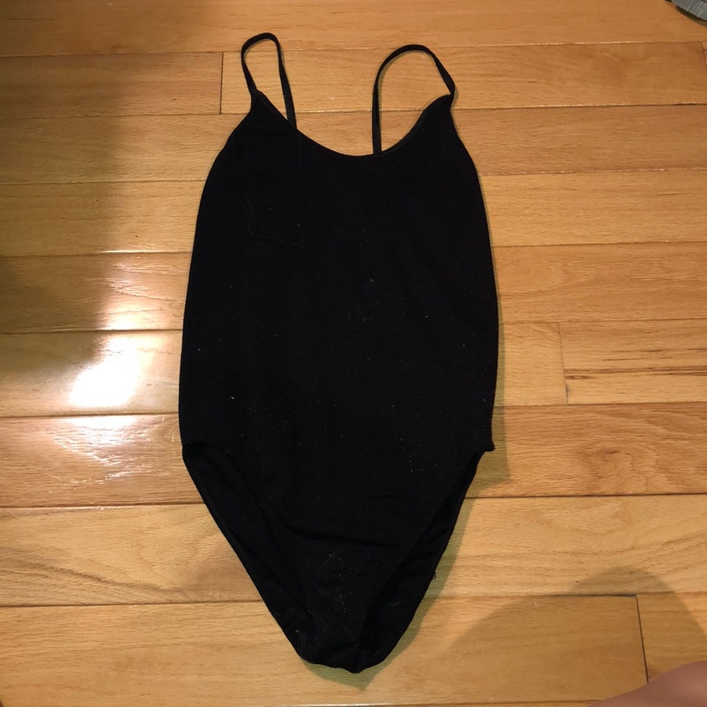 Urban Outfitters black stretchy leotard bodysuit